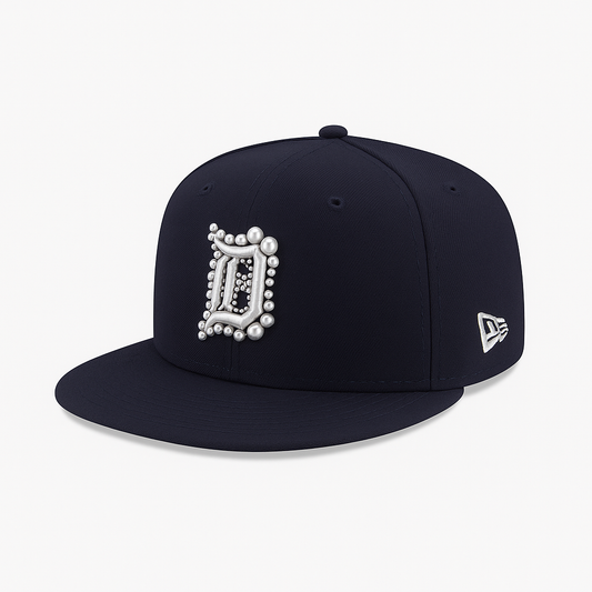 Detroit “Pearl D” SnapBack - Midnight Luxe Edition