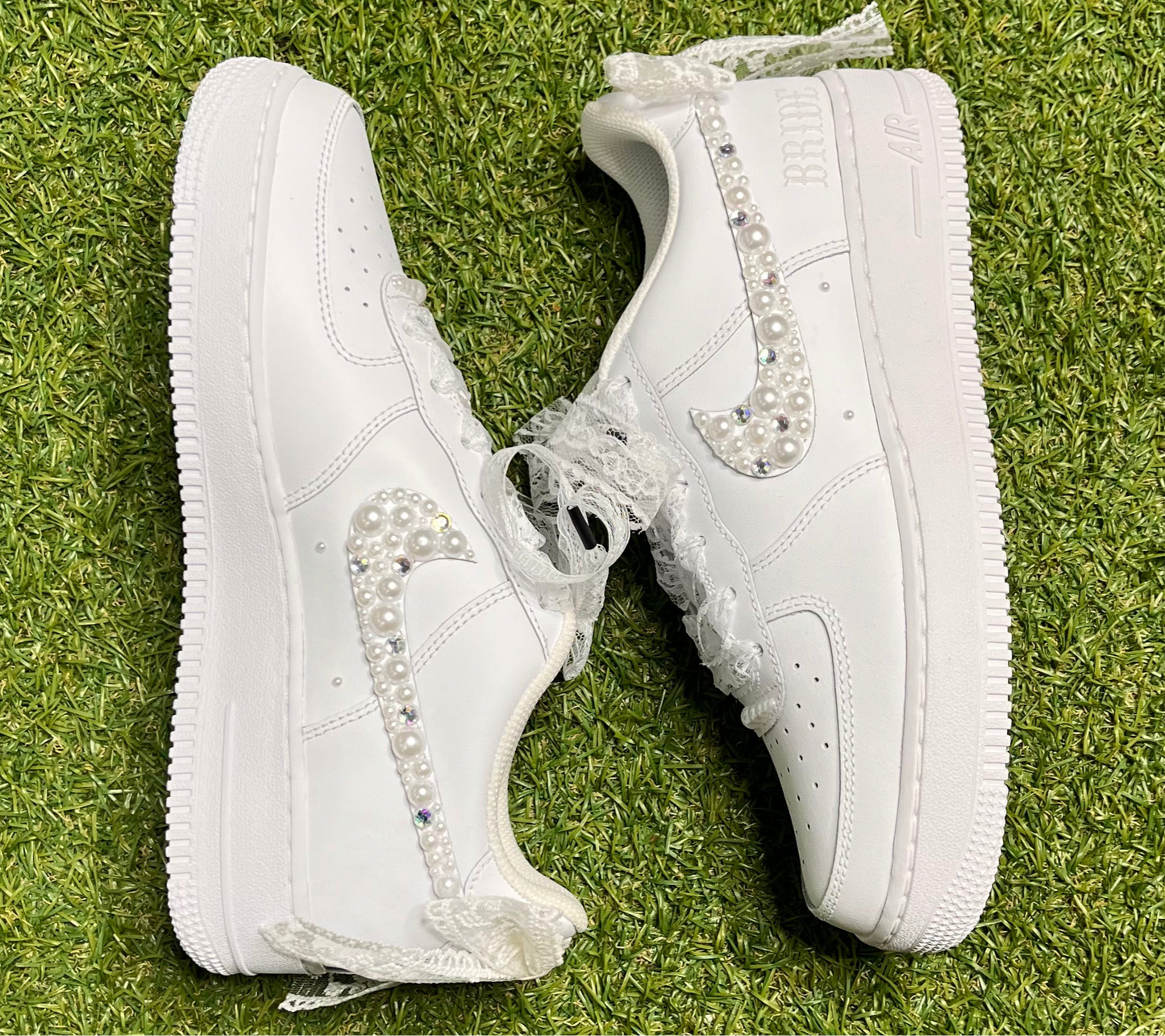 “Tie The Knot” Air Force 1s