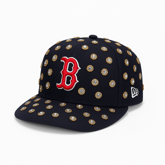 Diamond Studded Boston Red Sox SnapBack