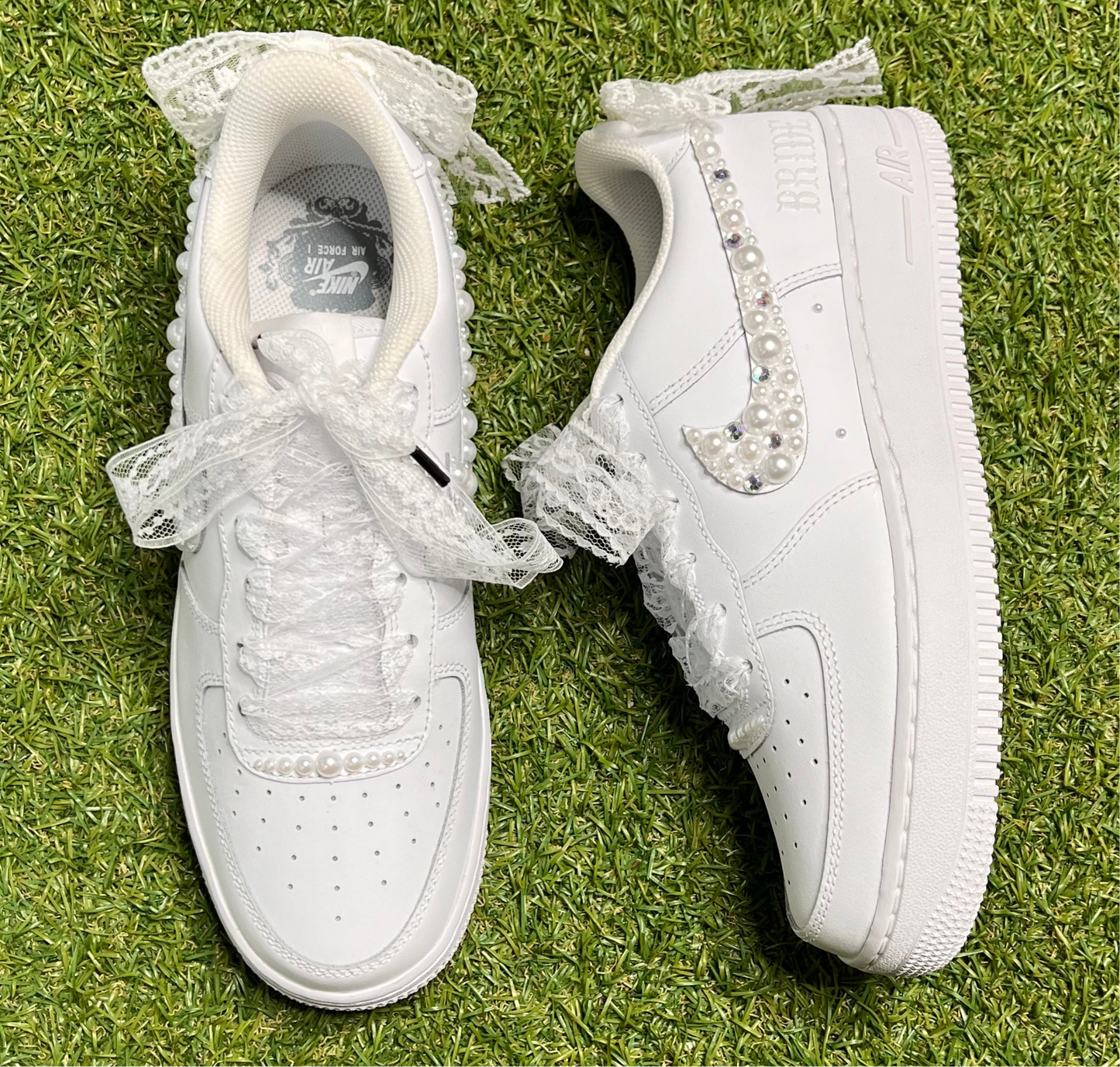 “Tie The Knot” Air Force 1s