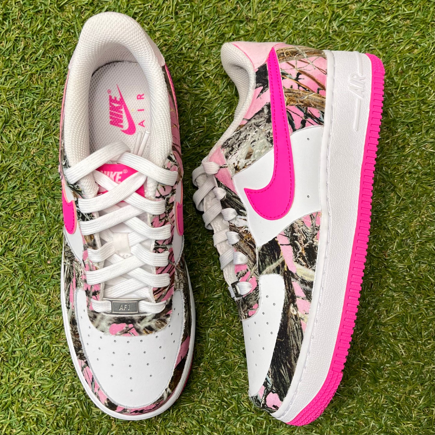 “Pink Timber” Air Force 1s