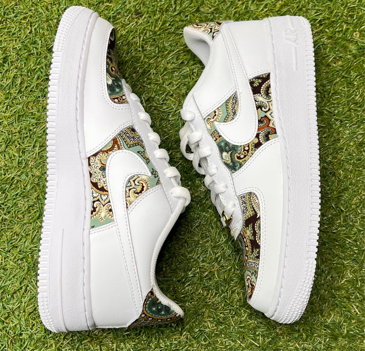 Paisley Power Air Force 1s