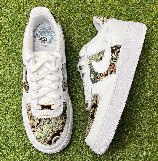 Paisley Power Air Force 1s