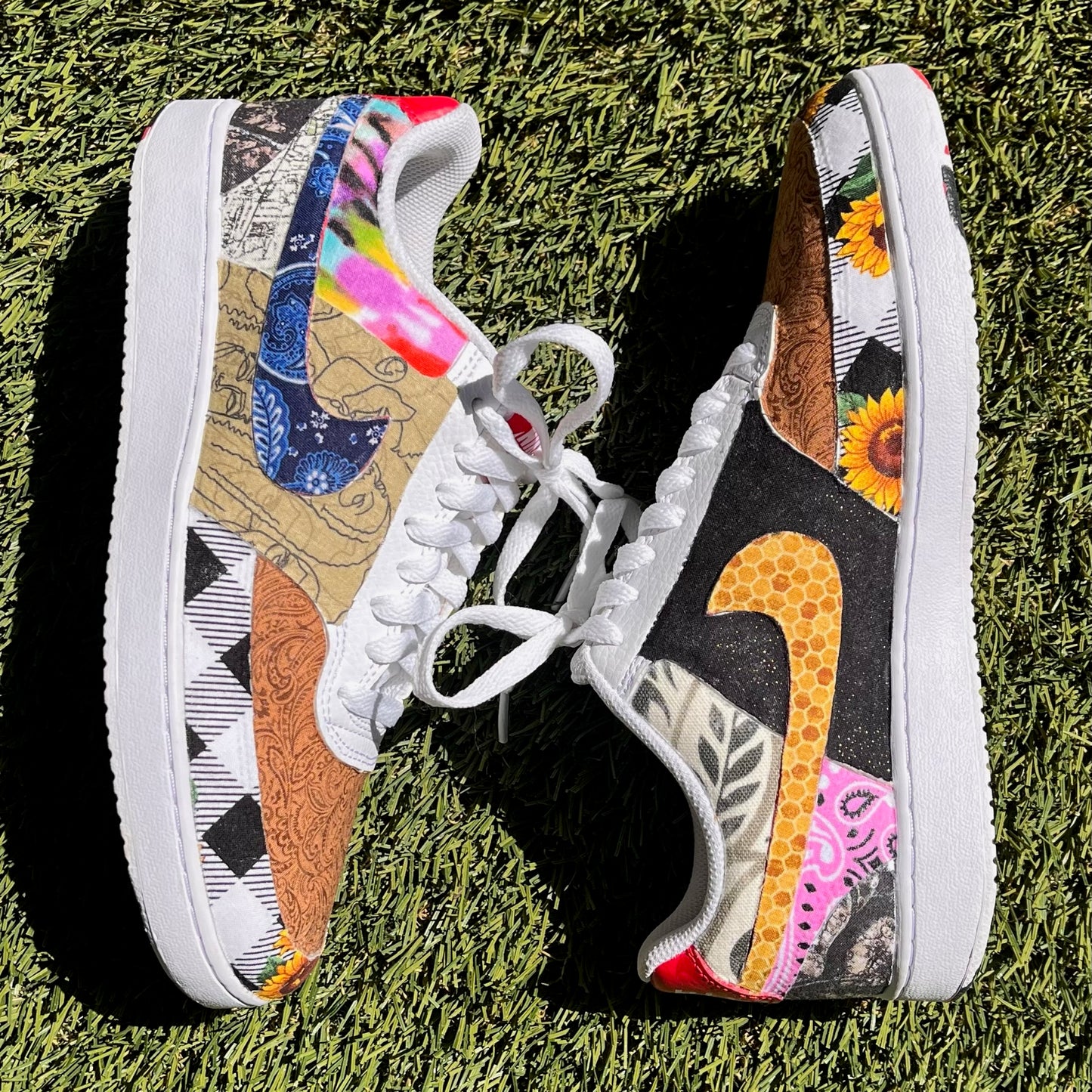 "The Auntie AF1s” Nike Court Vision