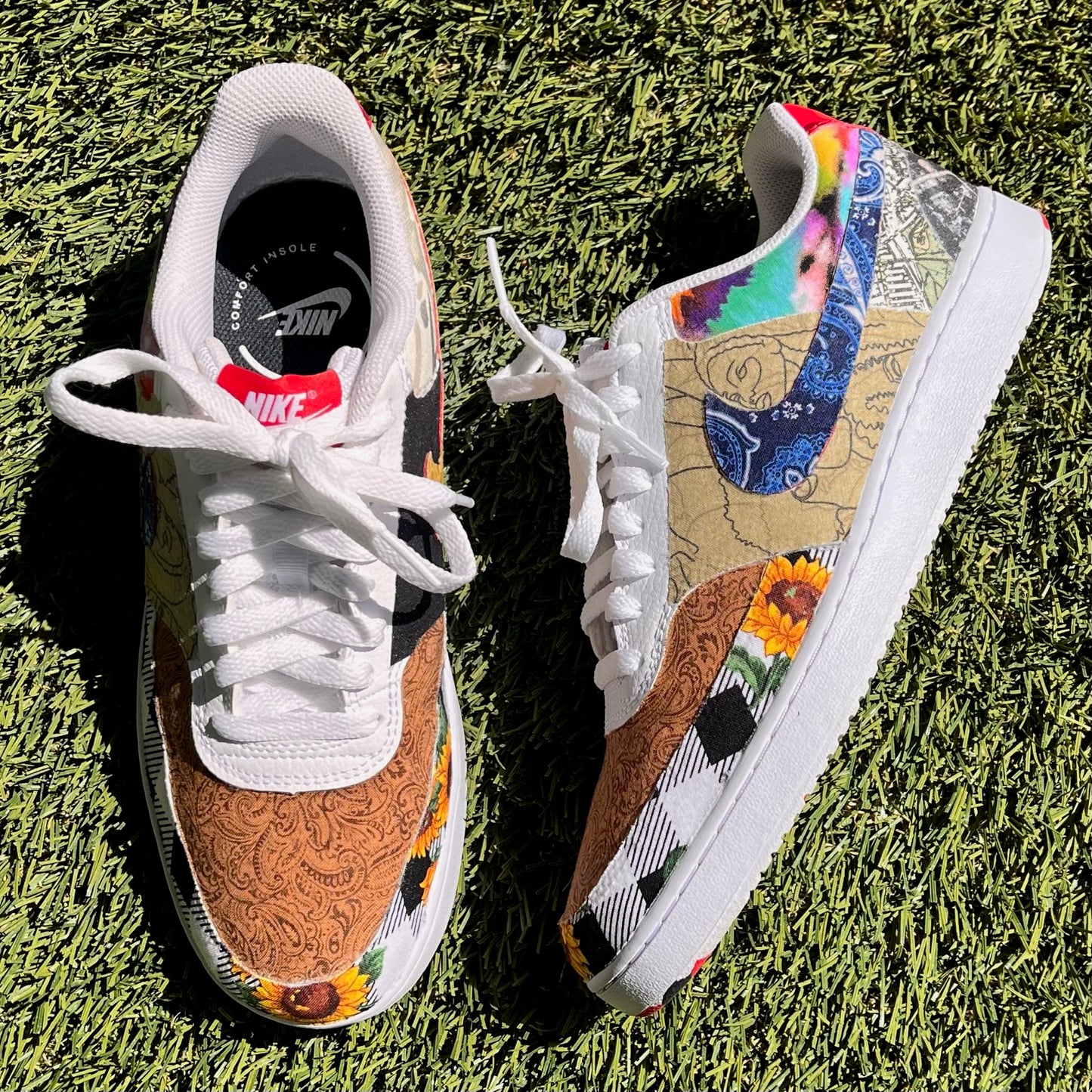 "The Auntie AF1s” Nike Court Vision