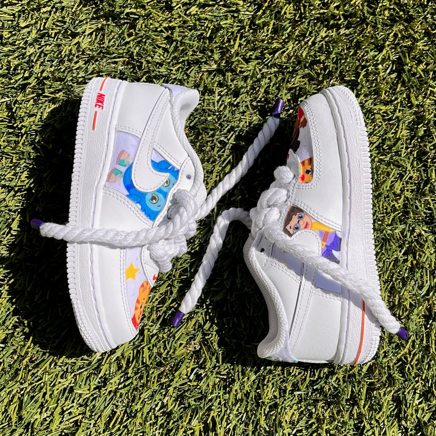 "Daniel Tiger" Air Force 1s