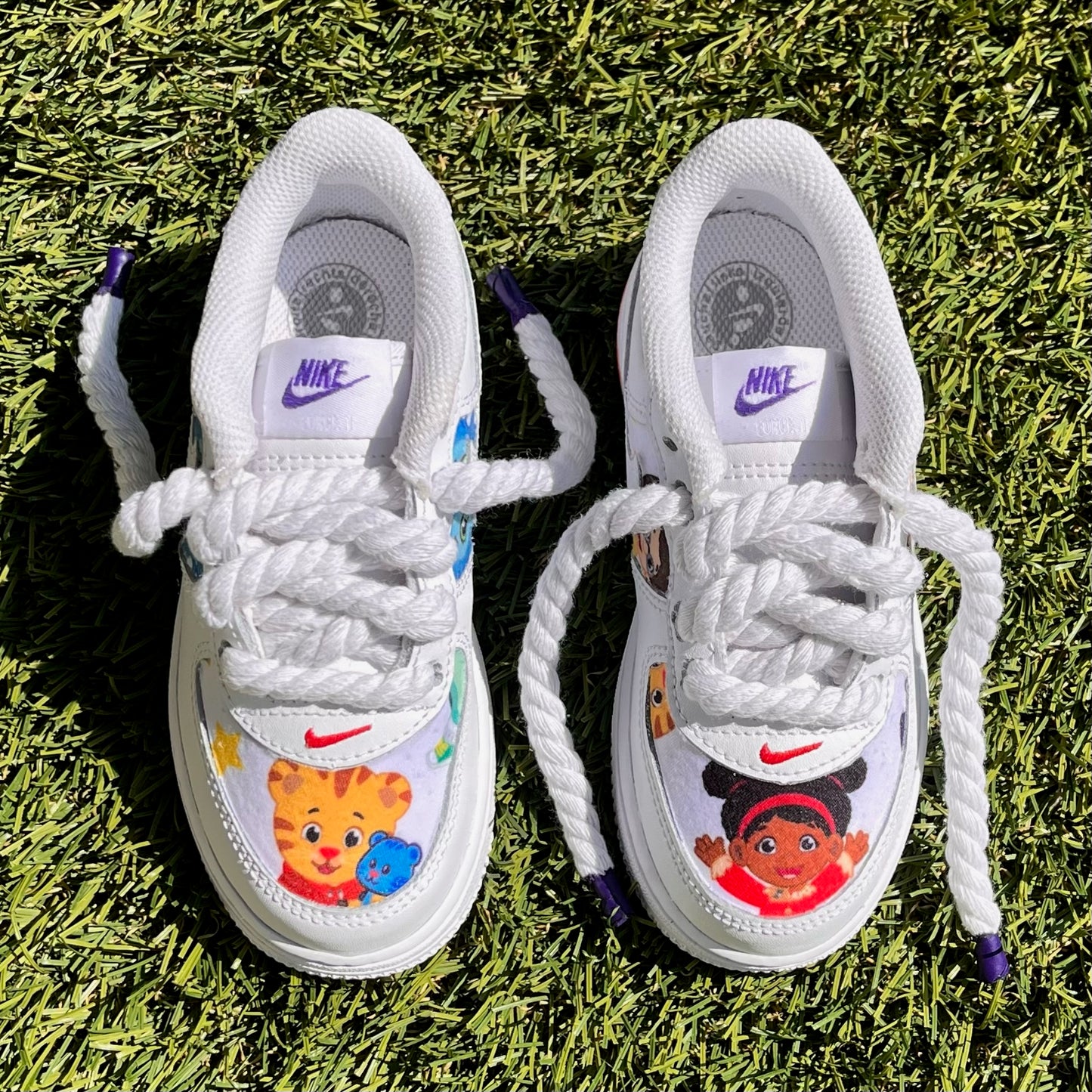 "Daniel Tiger" Air Force 1s